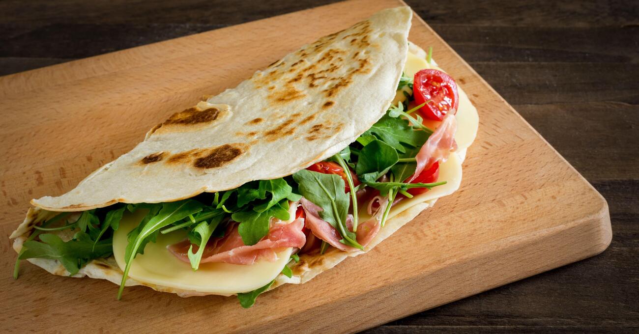 La ricetta della piadina home made, per sentirsi a casa come a Misano