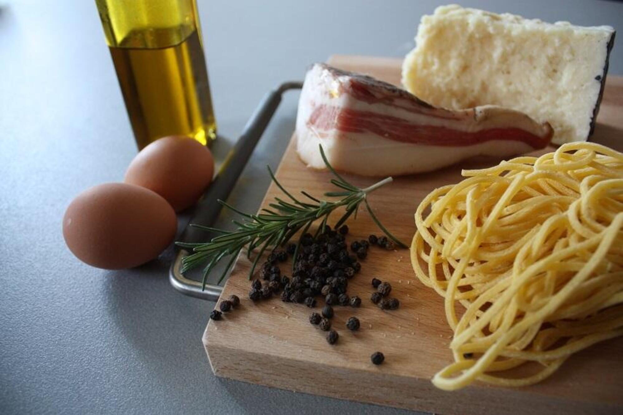 Ingredienti carbonara 