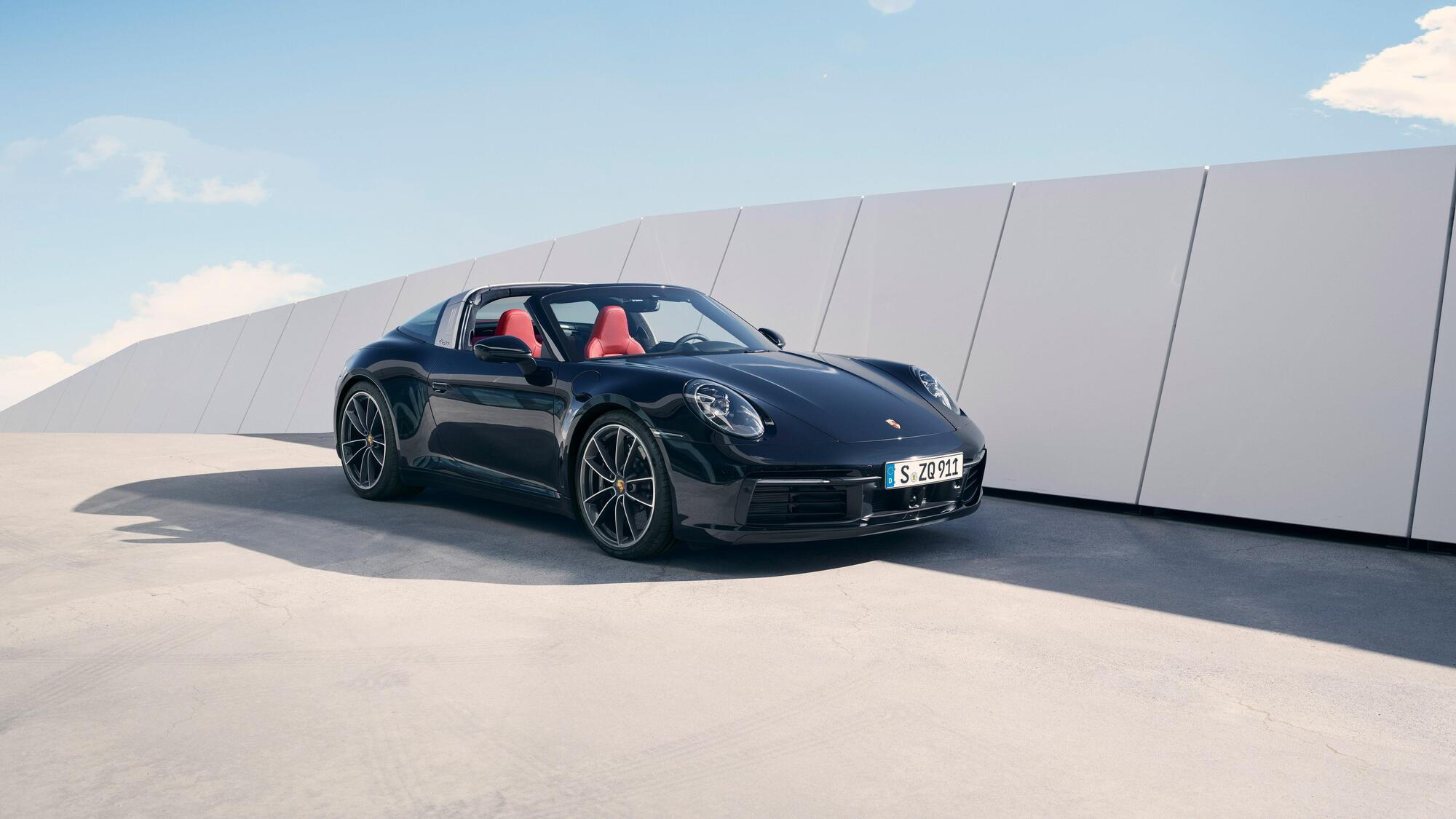 Porsche 911 Targa 4 e 4S esterni