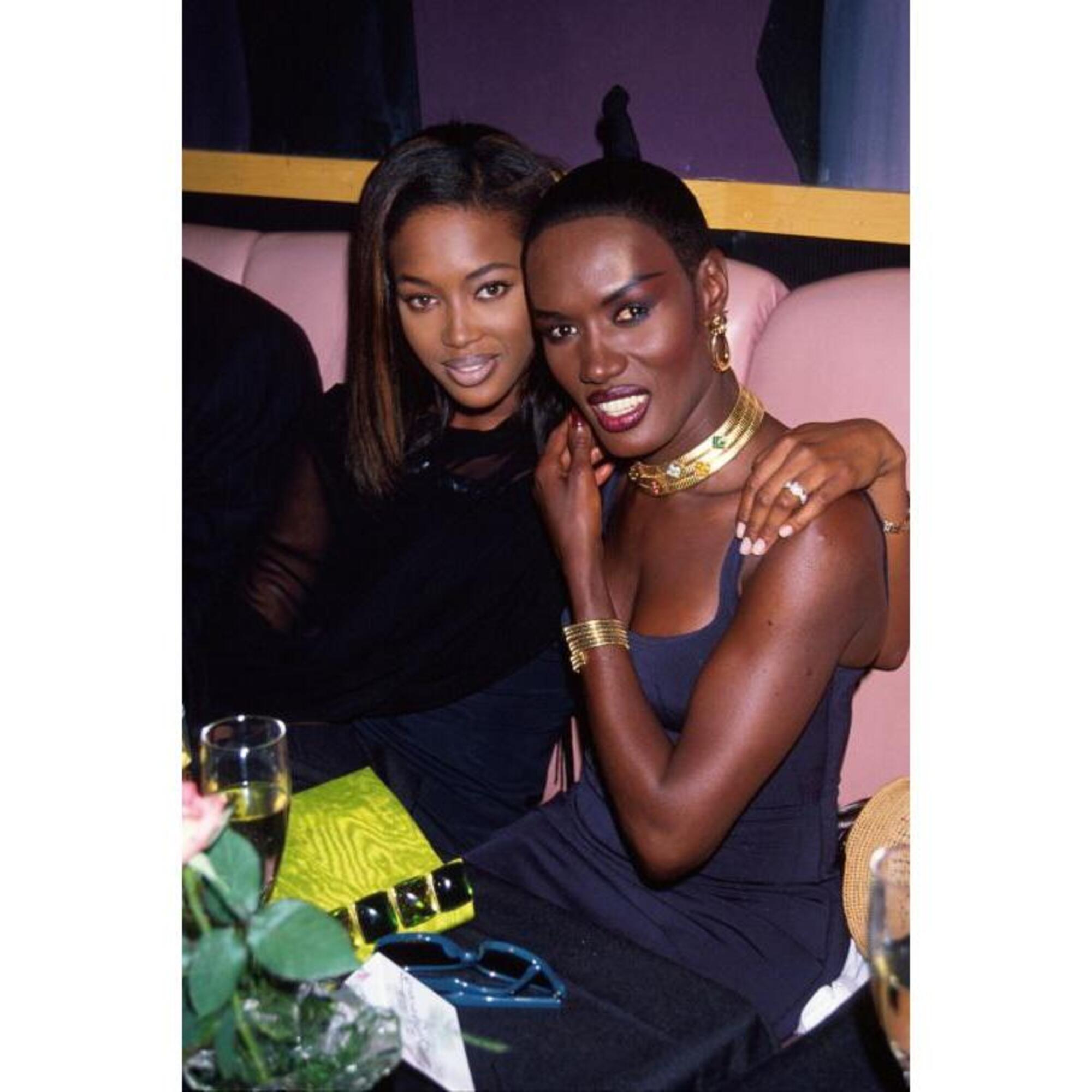 Naomi Campbell Grace Jones