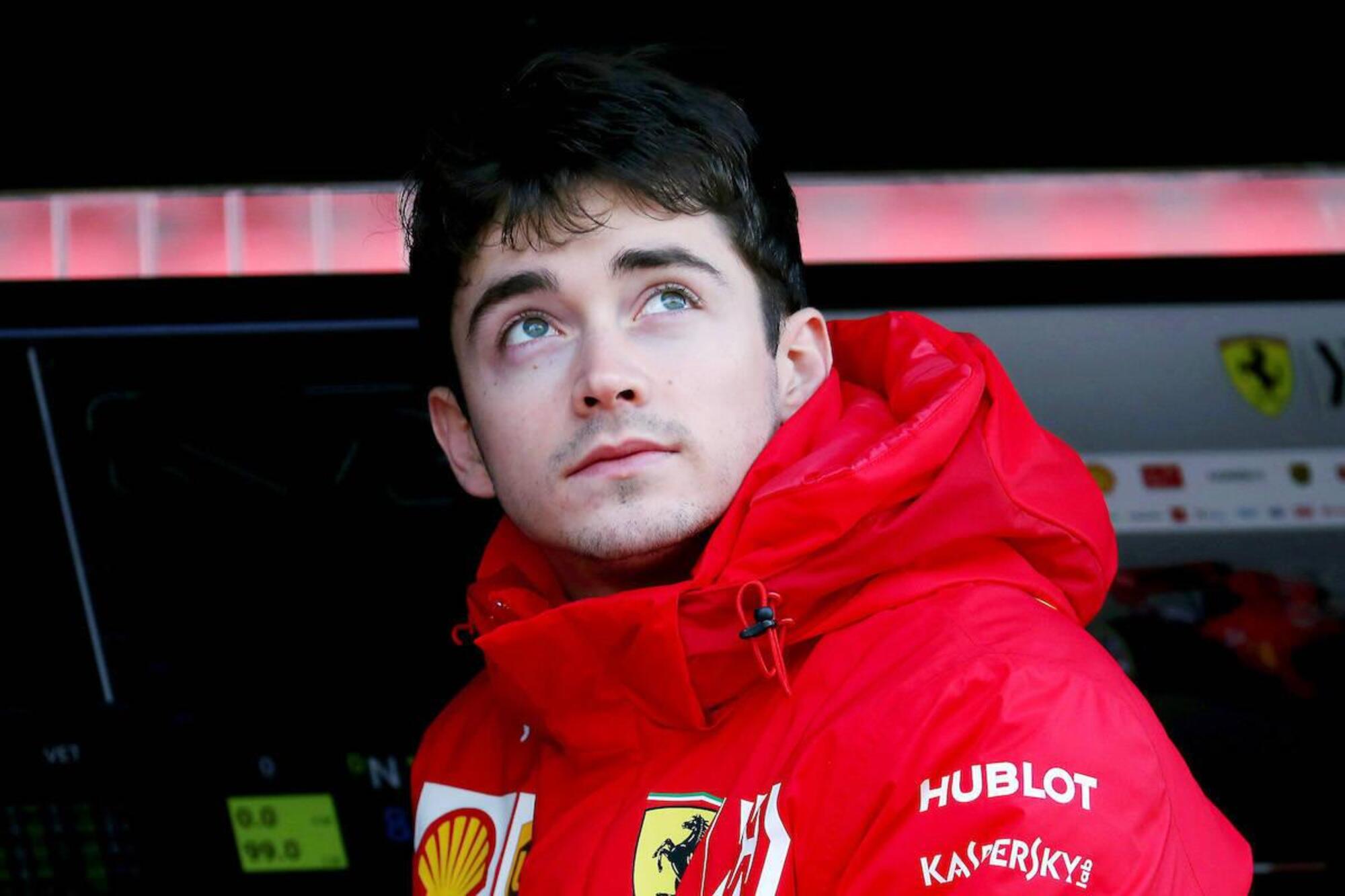 Charles Leclerc mow