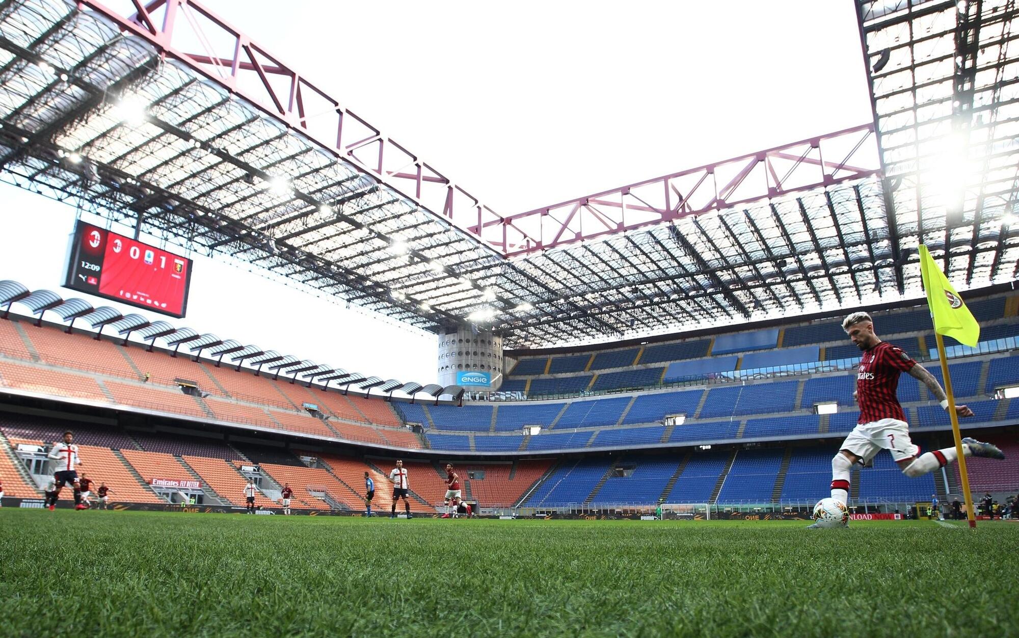 San Siro a porte chiuse