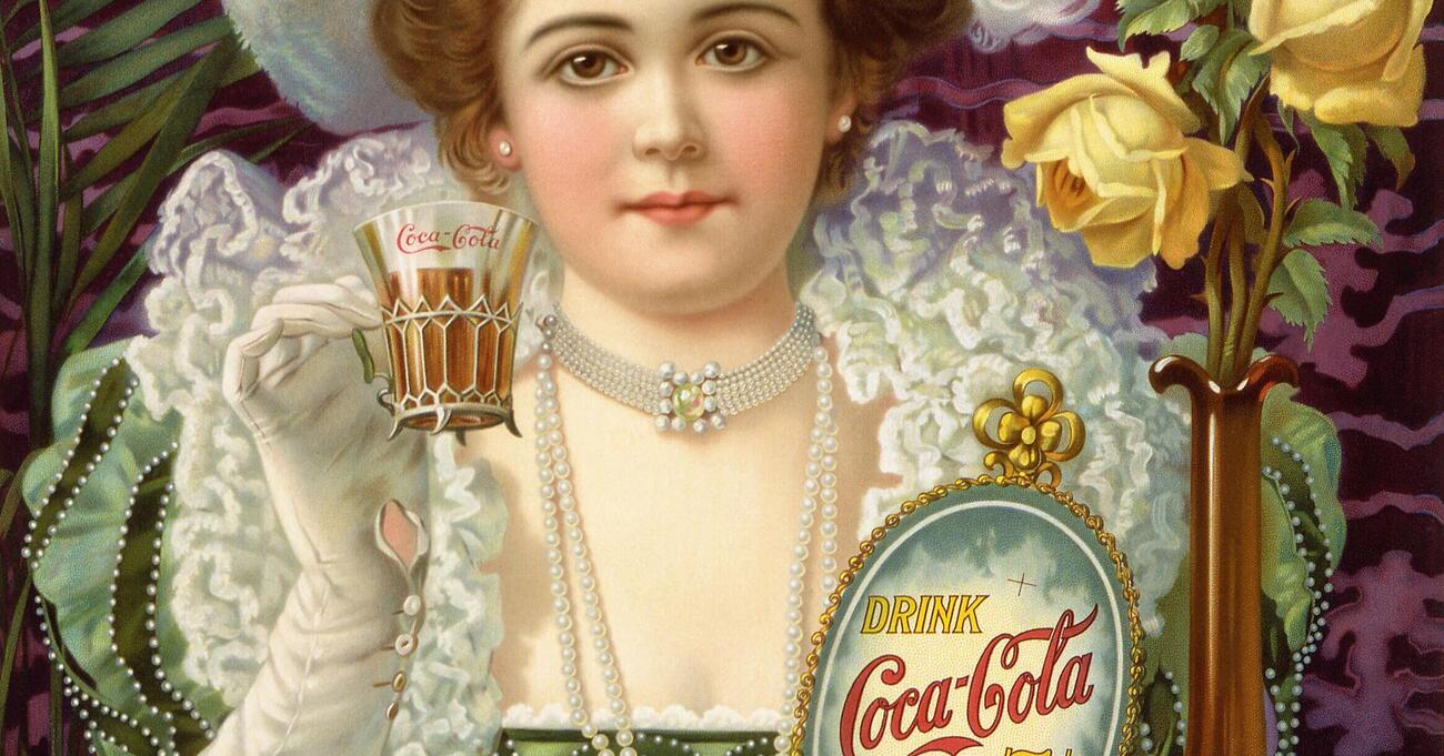 La prima pubblicit&agrave; della Coca-Cola