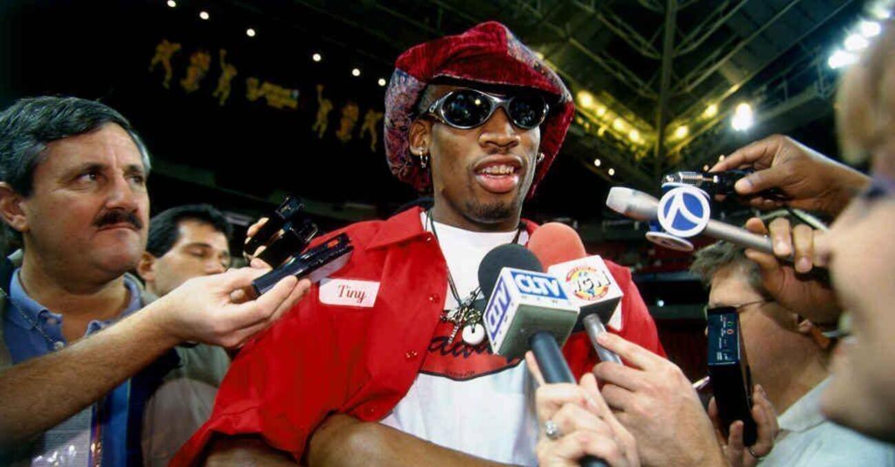Tutti parlano di Michael Jordan, ma il pi&ugrave; figo di tutti &egrave; Dennis Rodman