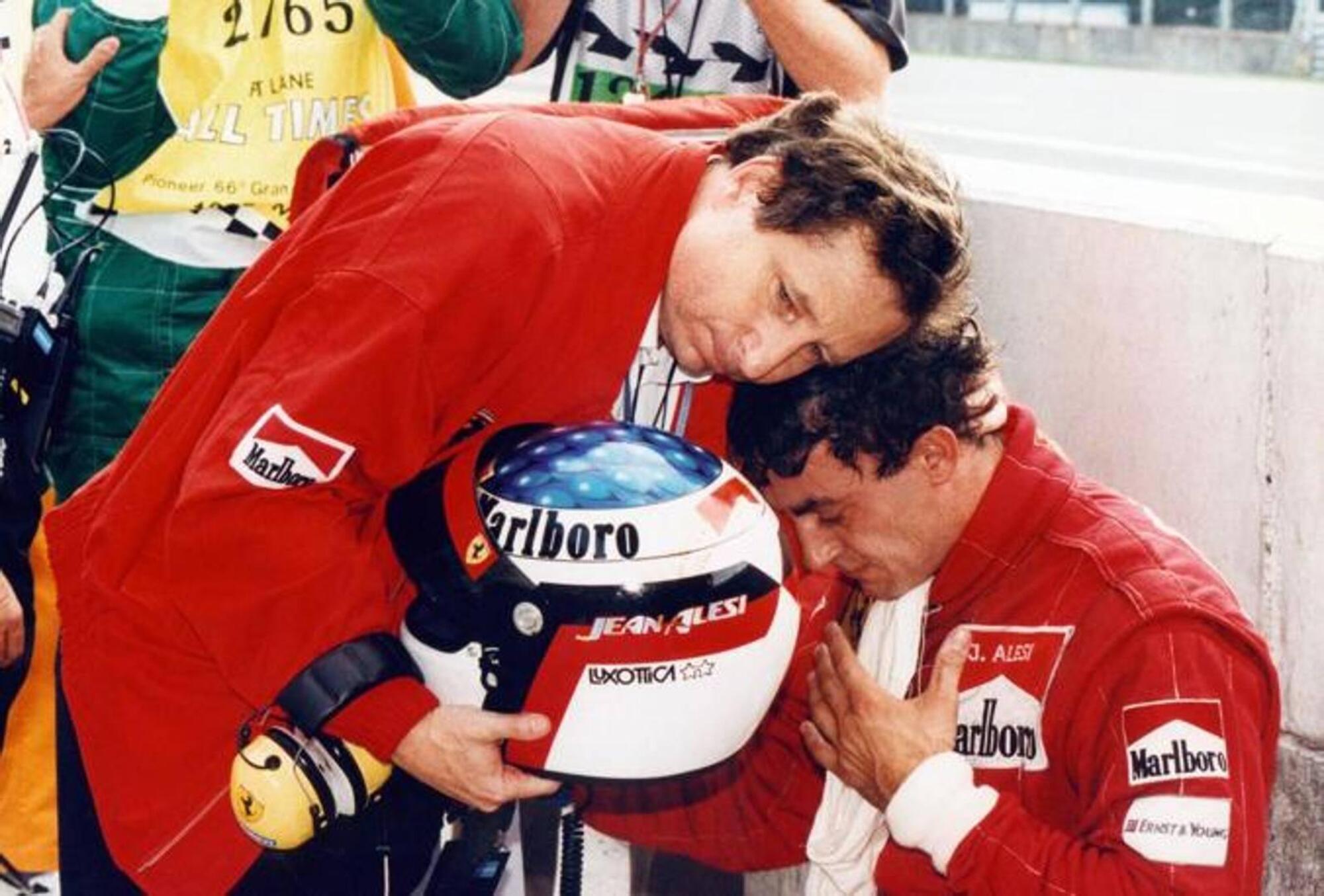 Jean Alesi Jean Todt 1995 Monza