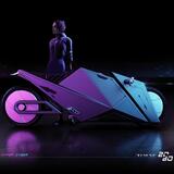 Hyper Cyber 2080: la moto venuta dal futuro per piegare su Marte 2