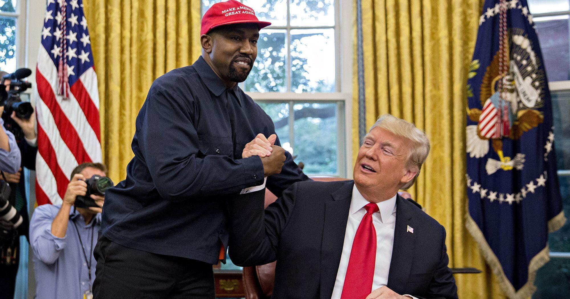 Donald Trump e Kanye West