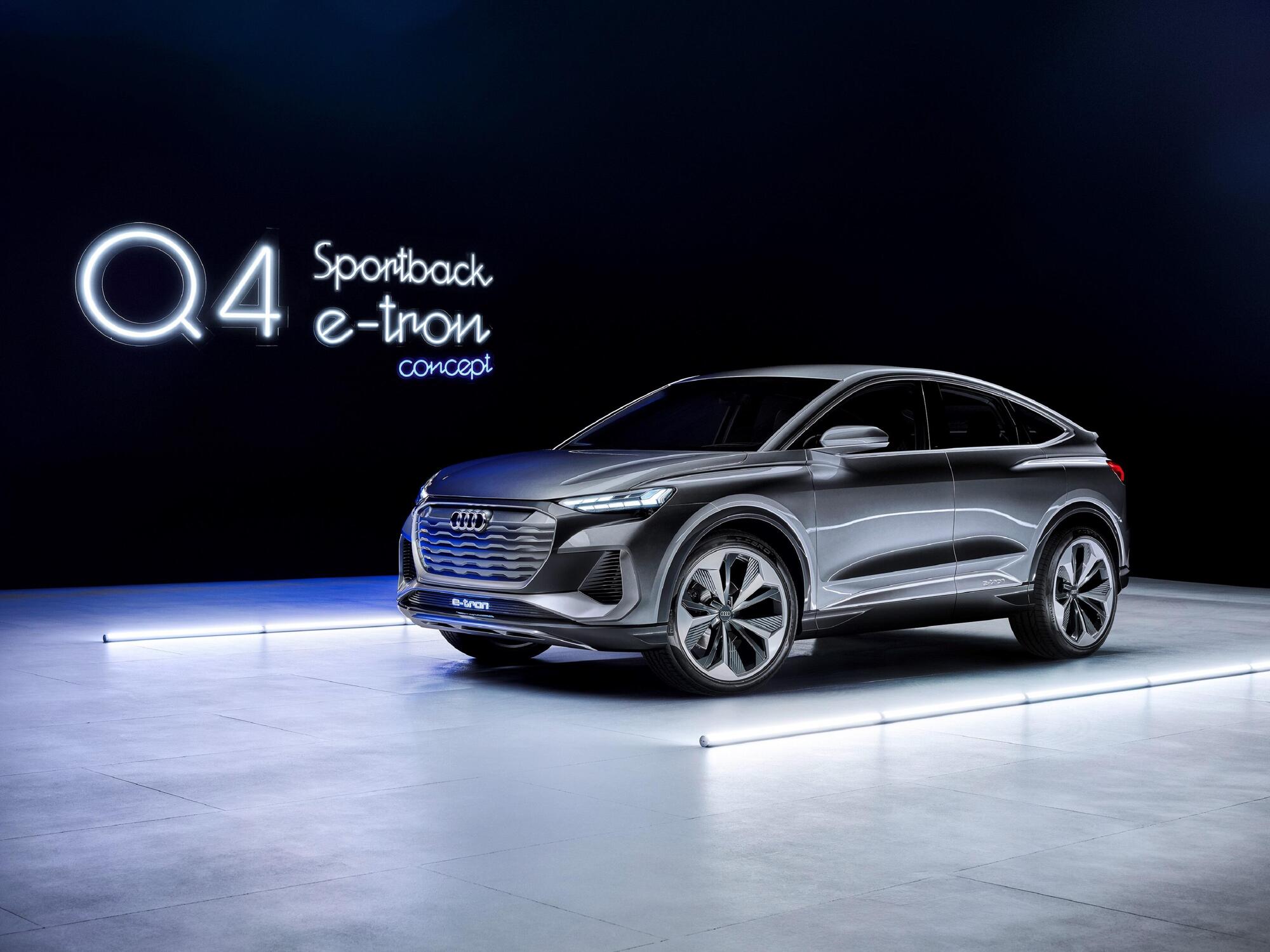 audi concept Q4 sportback e-tron concept