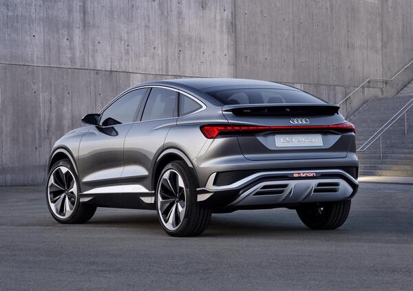 Audi Q4 Sportback e-tron concept: il muscle SUV del futuro