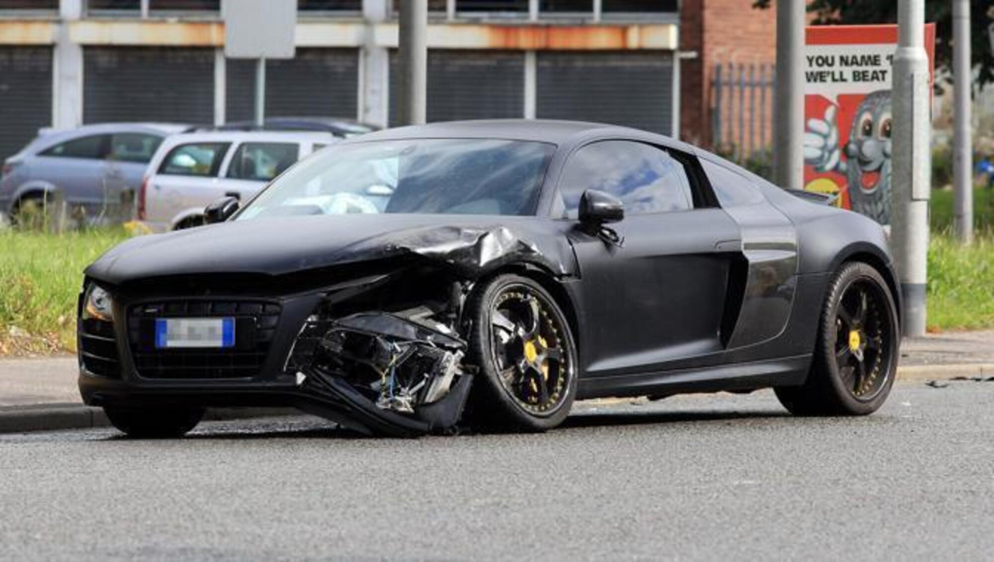 Mario Balotelli incidente auto