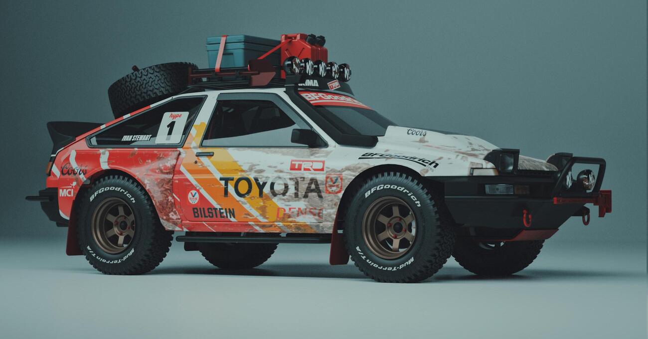 Toyota AE86 Pandemic, la Corolla per andare sulla Luna!
