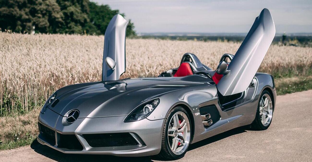 Una Mercedes-Benz SLR McLaren Stirling Moss pu&ograve; essere tua. Bastano 2 milioni di euro