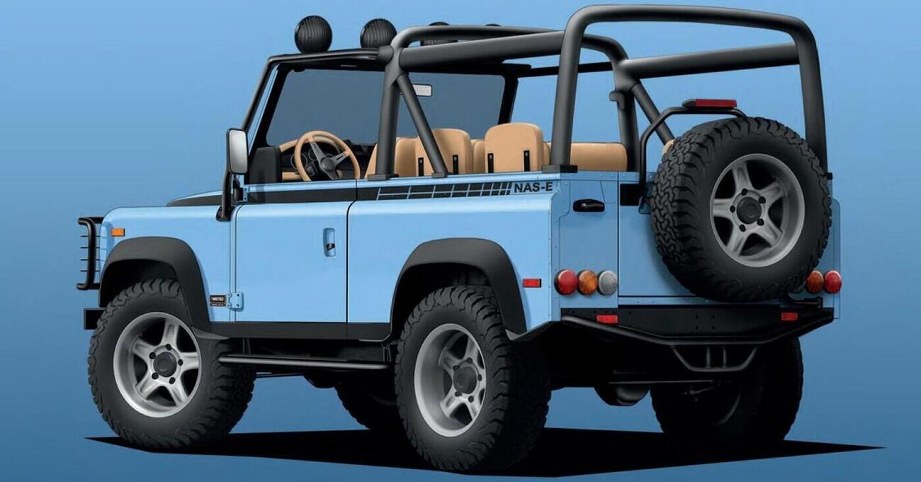 Ci mancava solo il Defender elettrico