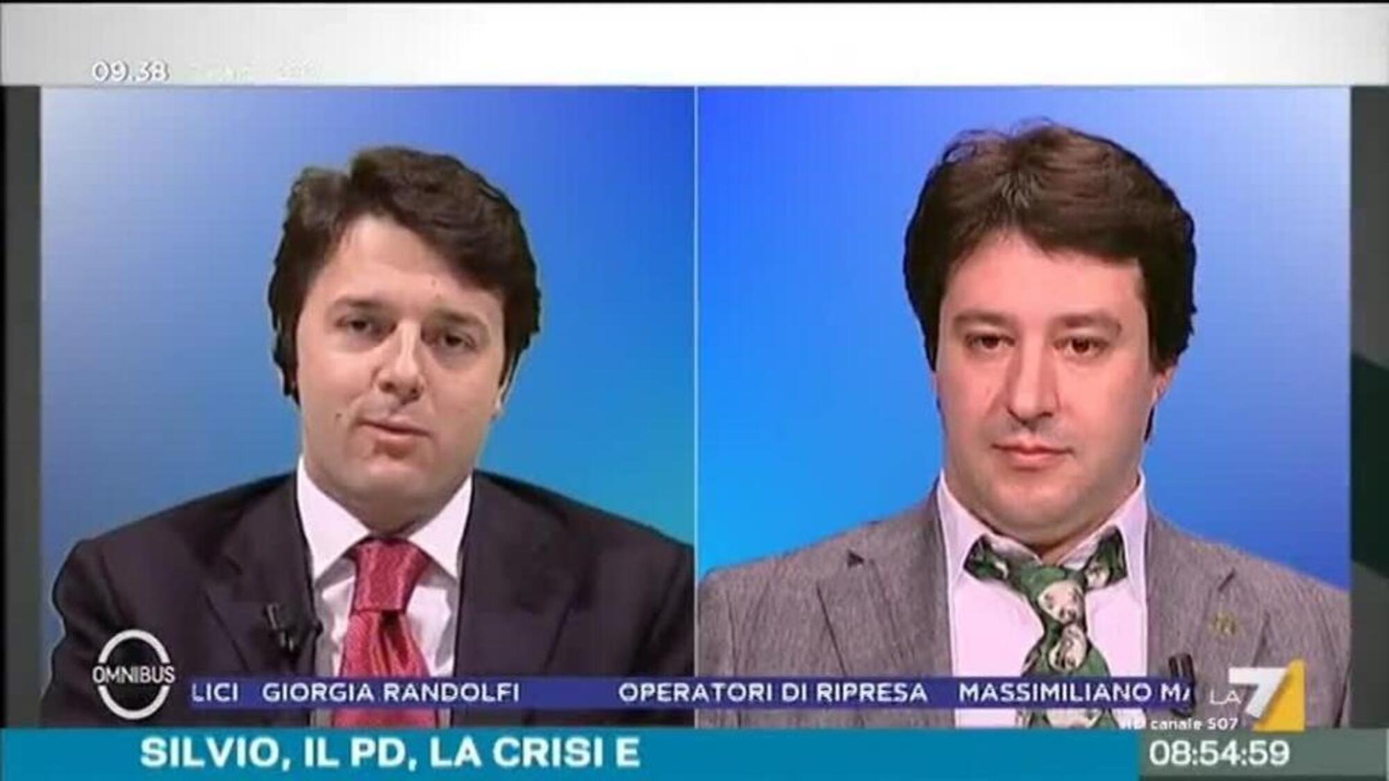 Matteo Salvini Matteo Renzi 2009