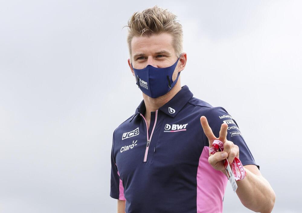 L&#039;incredibile Hulkenberg non &egrave; verde ma rosa (ed &egrave; gi&agrave; tra le cose pi&ugrave; belle di questa stagione)