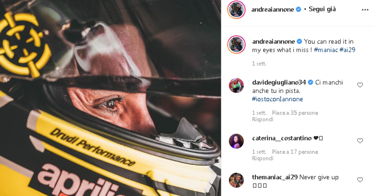 IANNONIFUL: alla telenovela su Andrea Iannone adesso aggiungono pure il Grande Fratello VIP