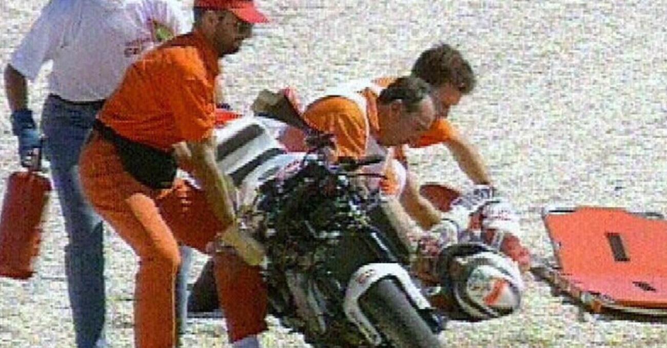 28 anni fa l&#039;incidente di Wayne Rainey a Misano: in quei video onboard la storia di una leggenda