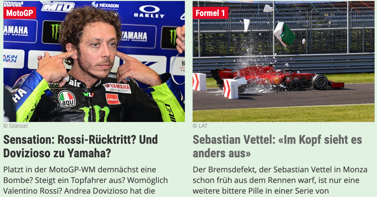 La sparata del sito tedesco: Valentino Rossi si ritira, Dovizioso al suo posto in Petronas