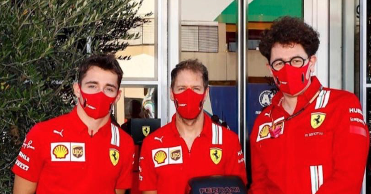 Ferrari, il disagio in una foto