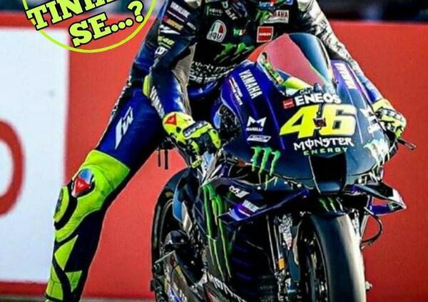 Valentino Rossi a quota 58 e sulla pista che porta il nome del Sic: i social gi&agrave; si scatenano