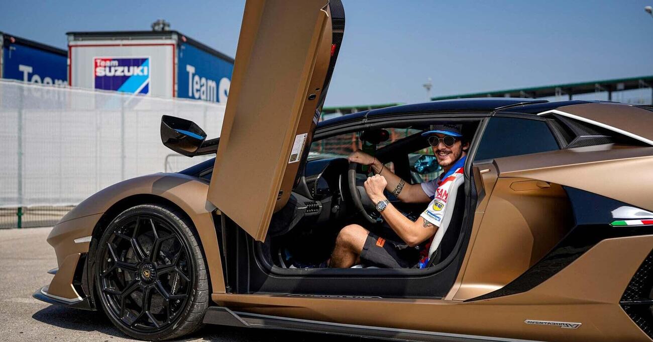 Per il secondo posto a Misano arriva la Lambo d&#039;oro a Bagnaia. E per la vittoria? 