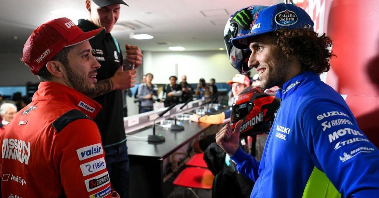 La soffiata: Andrea Dovizioso tester in Suzuki aspettando Valentino Rossi e Luca Marini