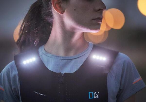 D-One il primo gilet smart per i runner pensato da D-Air Lab (e quindi da Dainese)