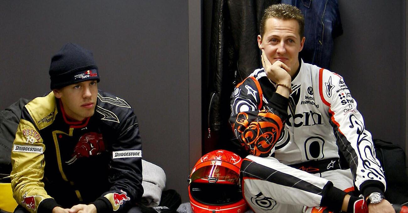 Vettel ha &quot;sensazioni contrastanti&quot; sui record di Schumi e noi la pensiamo come lui 
