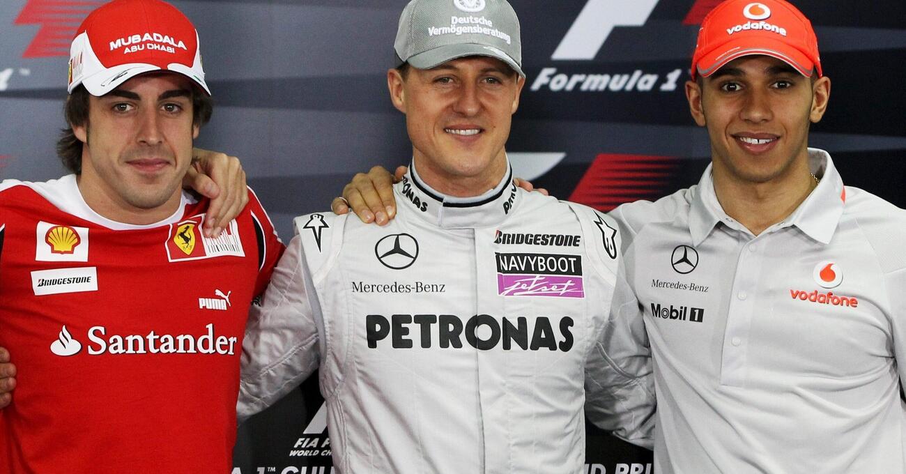 Se Hamilton ha perso contro Rosberg non pu&ograve; essere pi&ugrave; forte di Schumi, parola di Alonso 