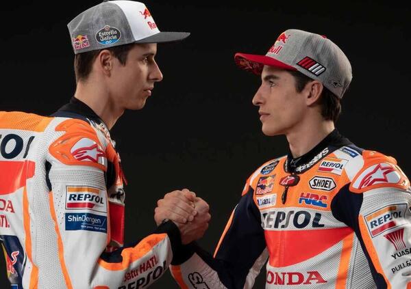 Clamoroso: le Michelin di Alex Marquez gliele consiglia Marc Marquez via Whatsapp