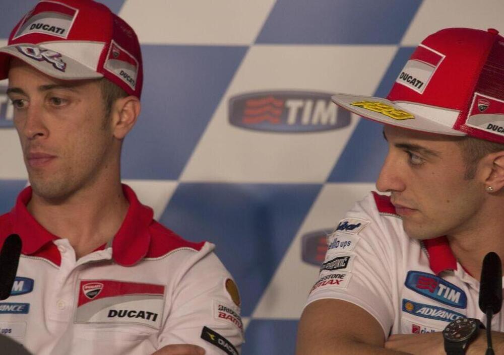 Andrea Dovizioso e Andrea Iannone: coppia &quot;scambista&quot;. L&rsquo;offerta di Aprilia e  il pressing di Marc Marquez