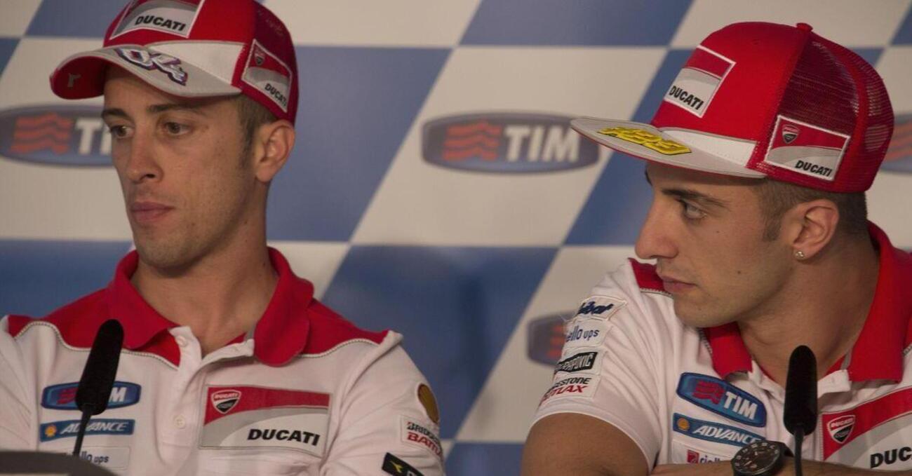 Andrea Dovizioso e Andrea Iannone: coppia &quot;scambista&quot;. L&rsquo;offerta di Aprilia e  il pressing di Marc Marquez