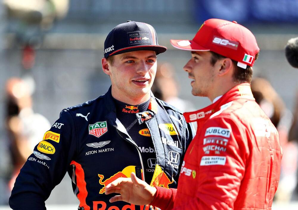 Red Bull motorizzata Ferrari? Finalmente vedremmo Leclerc e Verstappen alla pari 