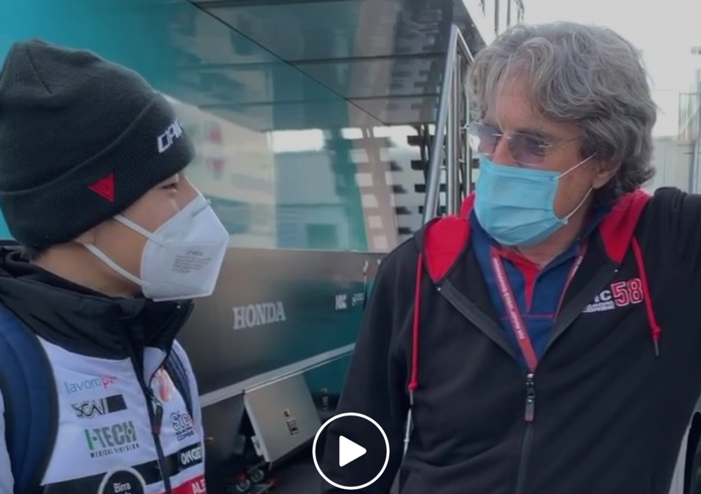 Il video di Paolo Simoncelli e Tatsu Suzuki &egrave; il vero motociclismo&hellip; Andettend?