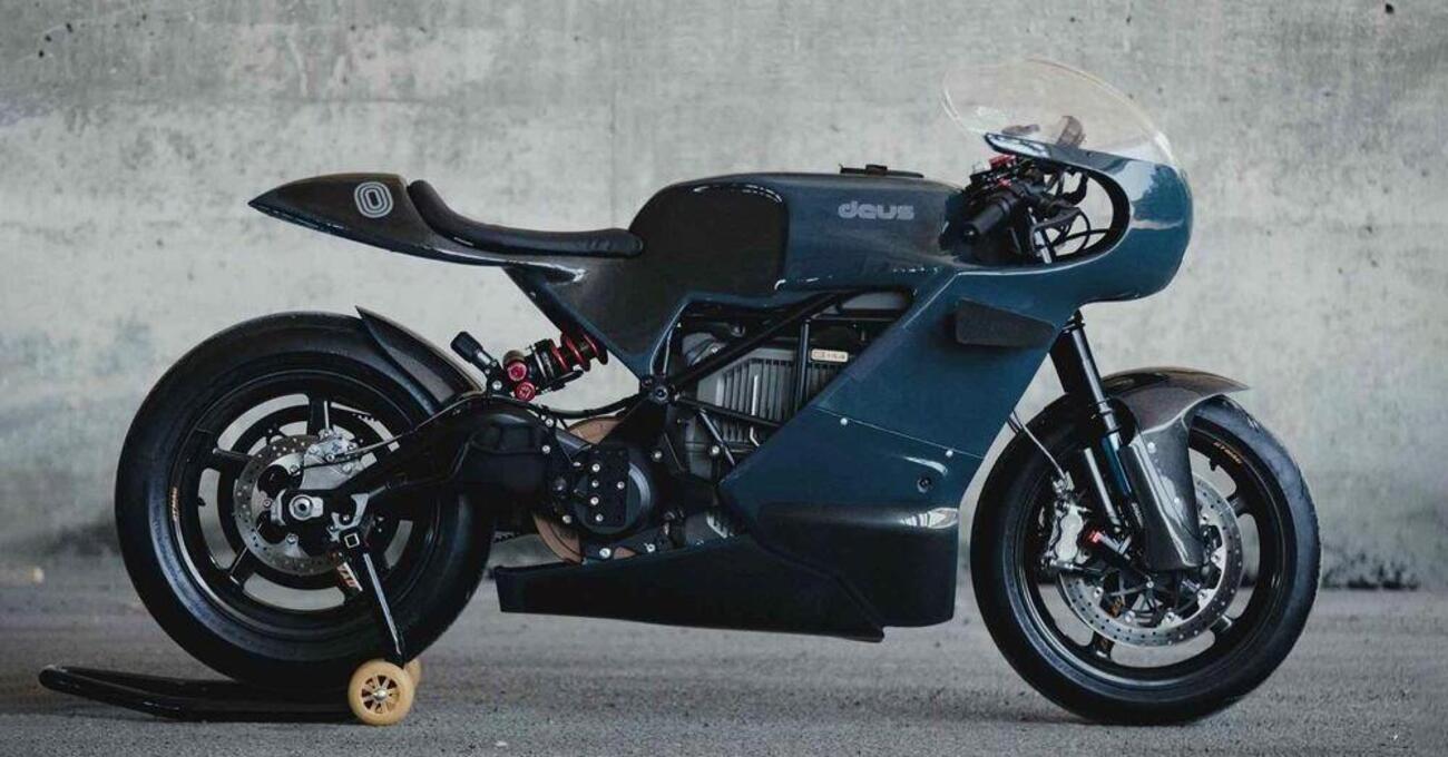 Le caf&egrave; racer vintage inquinano? Aggiornatevi, c&rsquo;&egrave; la Zero Motorcycles SR/S by Deus ex Machina