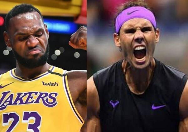 Rafa e LeBron, quando il mito non sembra bastare