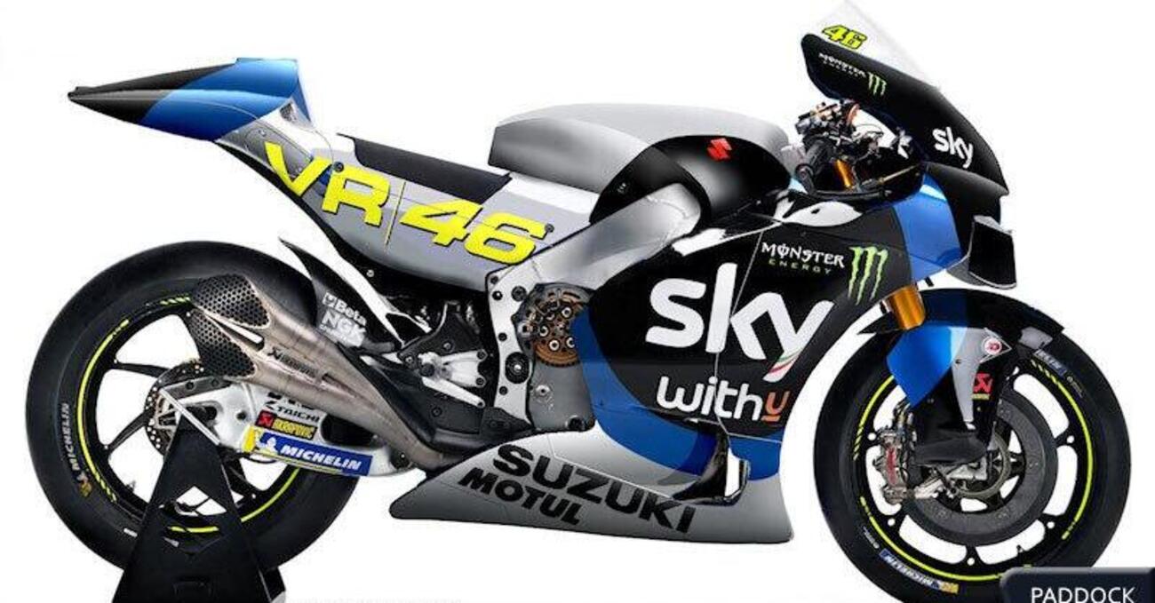Paddock GP: ecco la Suzuki del Team VR46 per la MotoGP con Marini e Bastianini