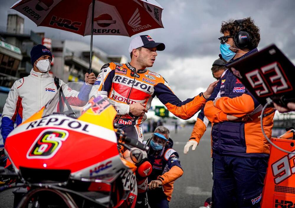 Honda e Repsol rinnoveranno ad Aragon. Ma Bradl avverte: &ldquo;Anche Marc Marquez avrebbe faticato&rdquo;