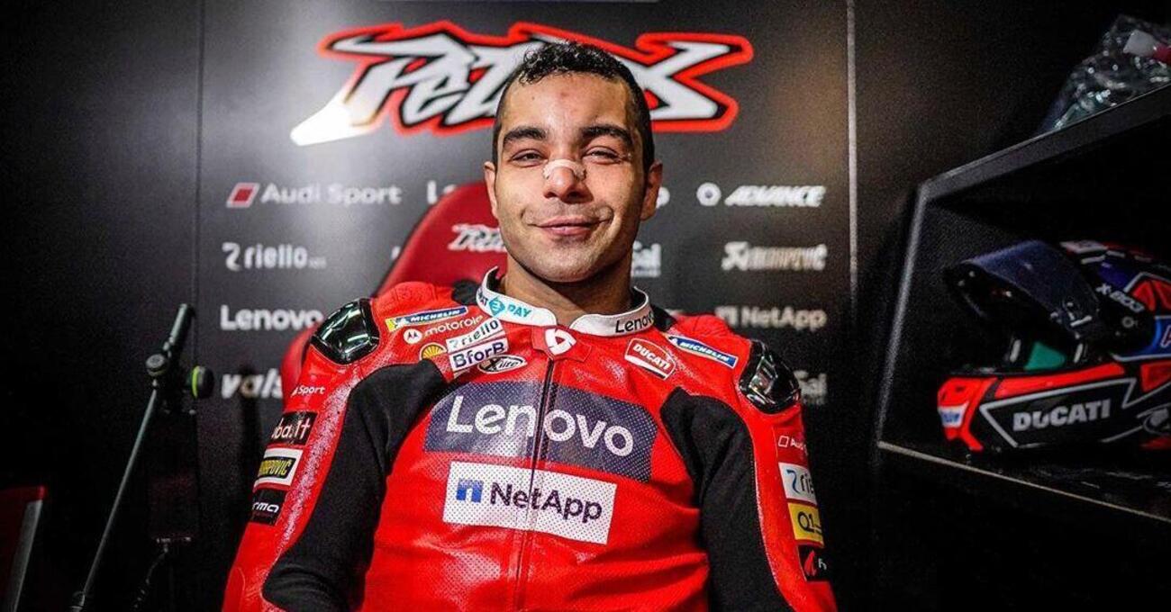 Cal Crutchlow: &quot;Danilo, hai fatto a botte in un bar?&quot;. Ma in realt&agrave; &egrave; la puntura di un calabrone