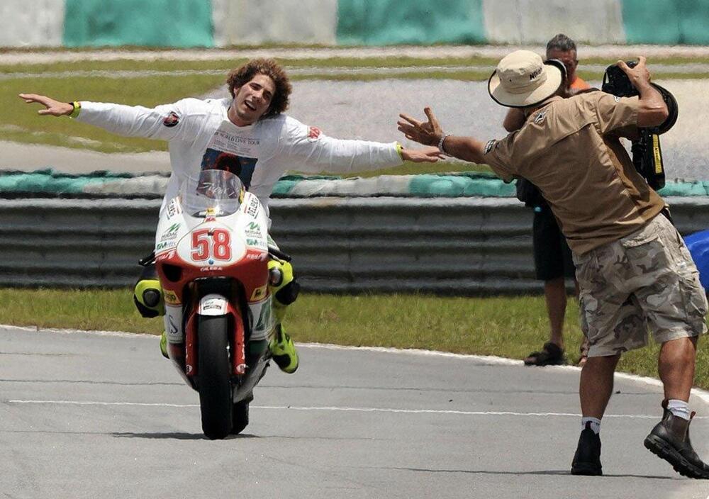 L&#039;anniversario che ci piace ricordare di Marco Simoncelli &egrave; questo qua...