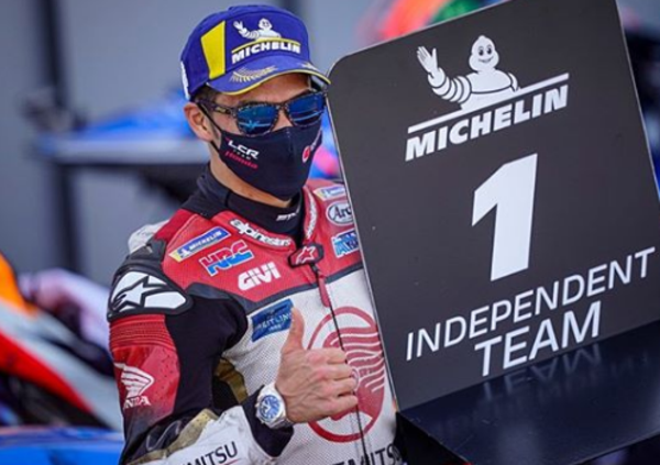 Takaaki Nakagami: &ldquo;Sono proprio curioso di vedere i dati di Alex Marquez&rdquo;