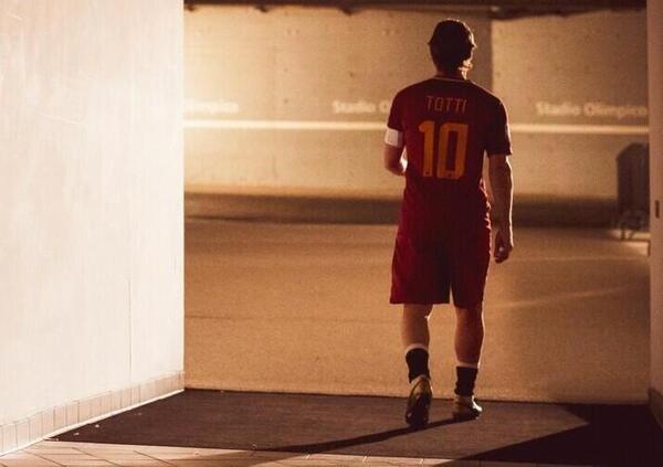 Francesco Totti, di sacrificio, talento, denti affilati per lasciare il segno