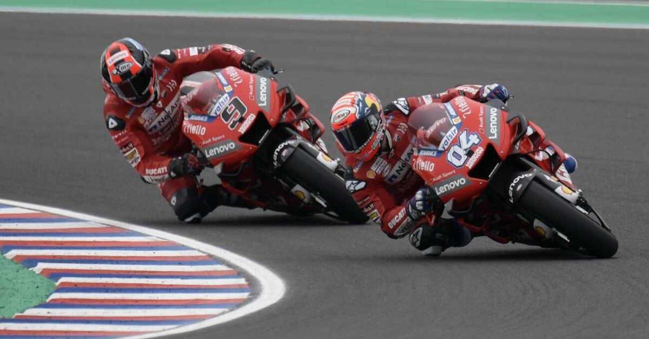 Andrea Dovizioso e Danilo Petrucci: nessun chiarimento. Il silenzio nel viaggio dopo Aragon