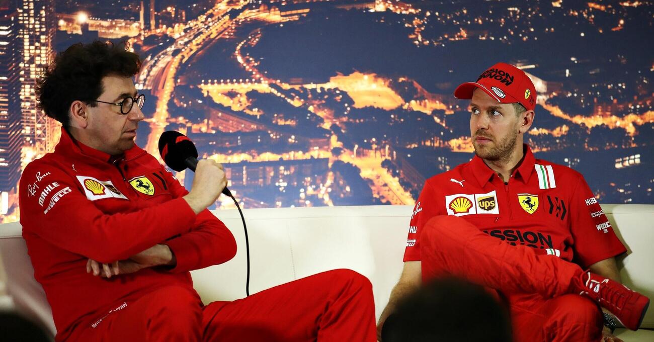Il siparietto Vettel-Binotto &egrave; la vera sconfitta della Ferrari