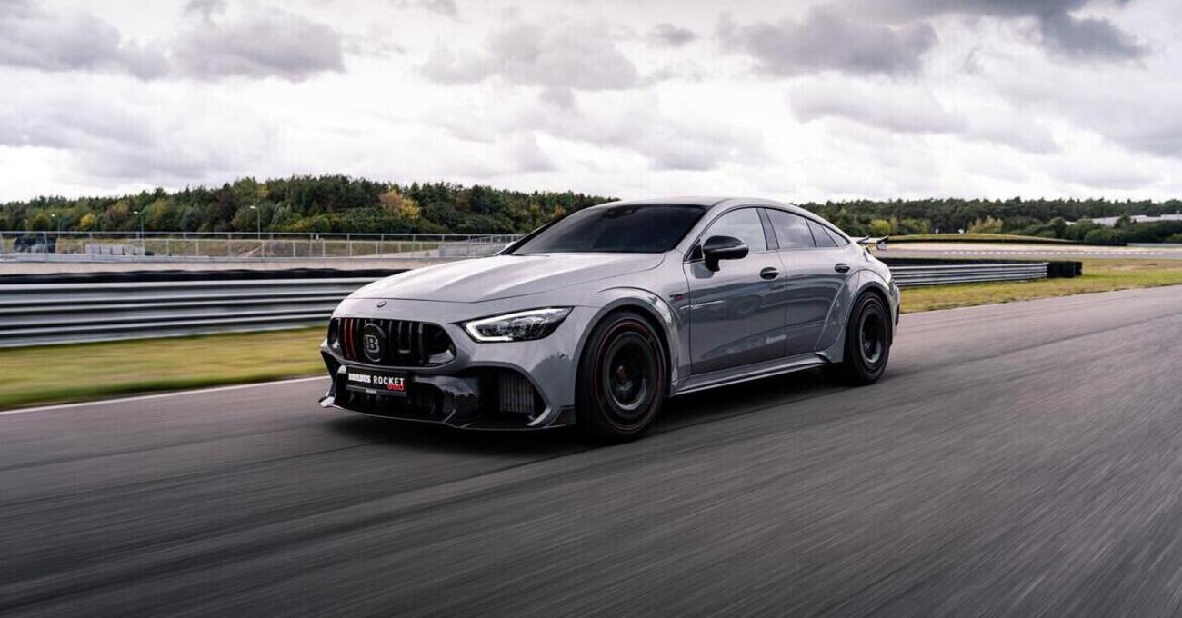 Brabus Rocket 900: la Mercedes-AMG GT63S pompata fino a 900 CV