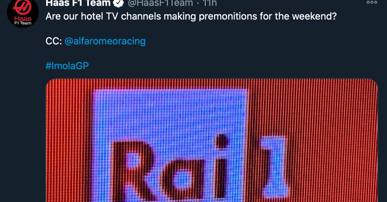 La Haas che confonde la Rai con Raikkonen &egrave; la cosa pi&ugrave; bella che vedrete oggi 