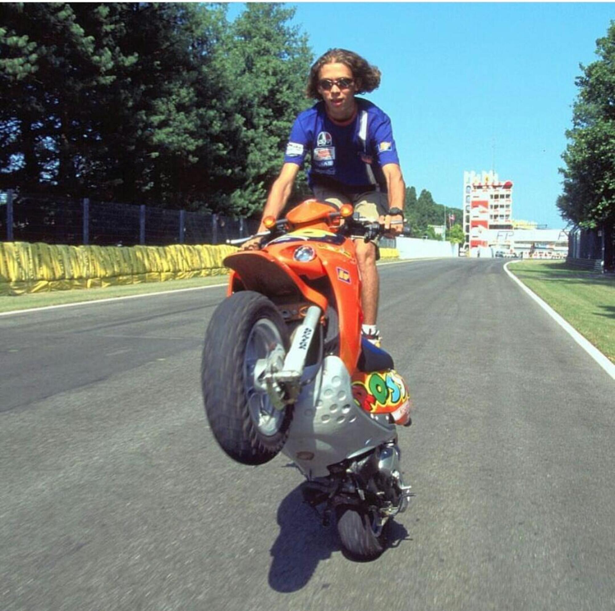 Valentino Rossi Imola Aprilia Rally 50 LC