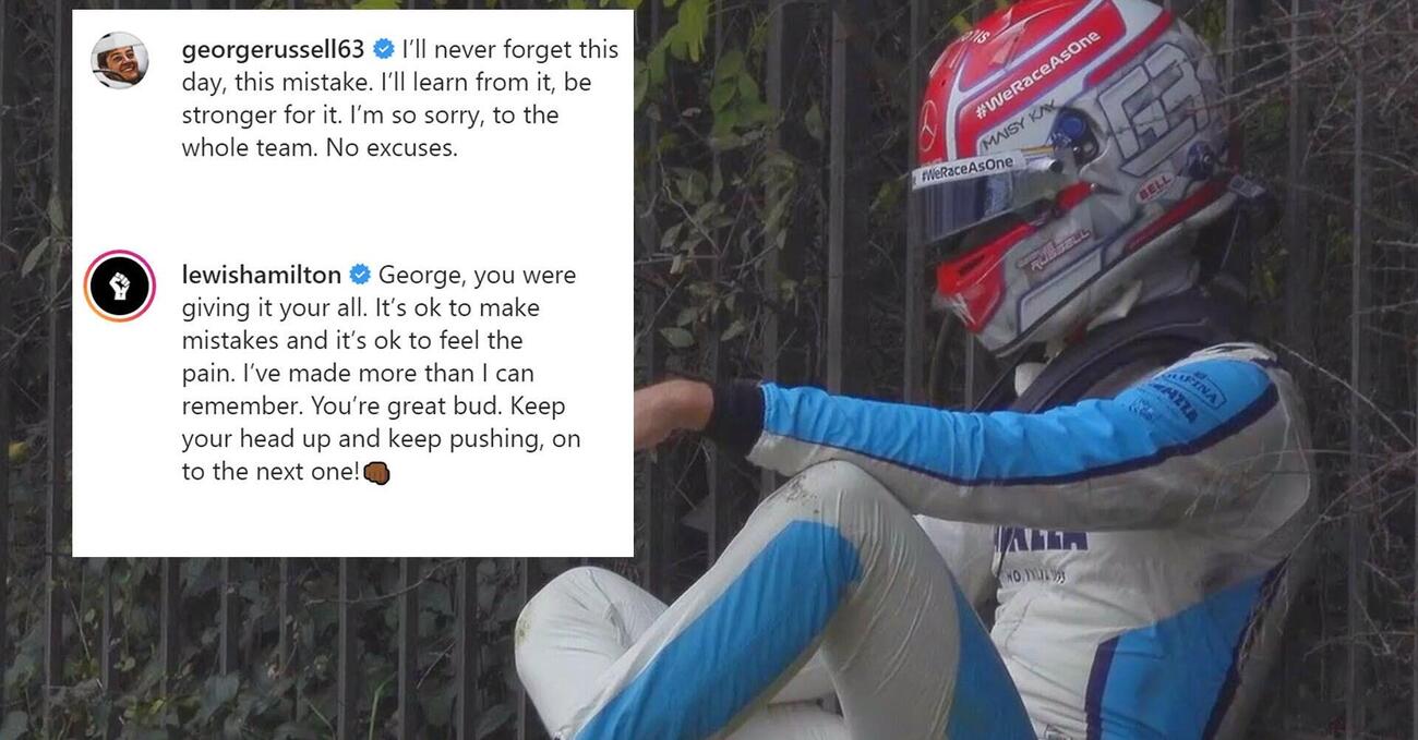 Russell, la vergogna di Imola e quella solidariet&agrave; tra piloti che una volta non c&#039;era 
