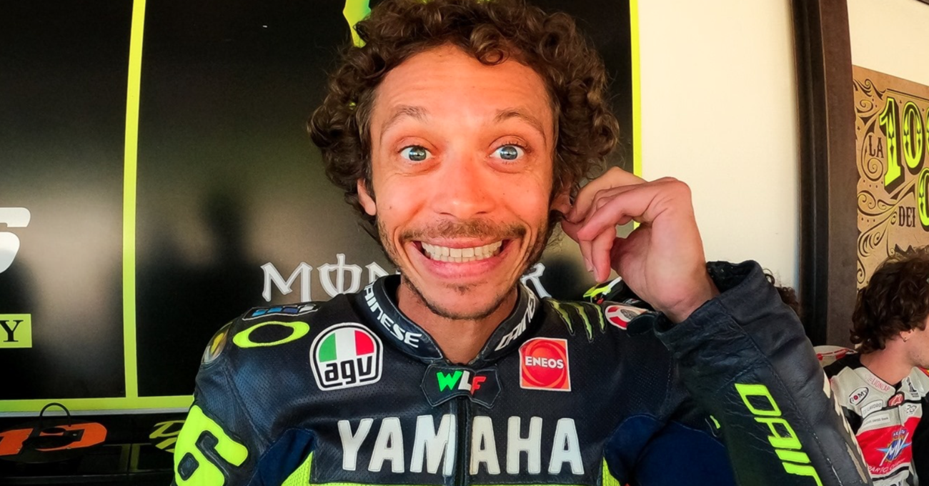 Il mistero di Valentino Rossi negativo sui social 