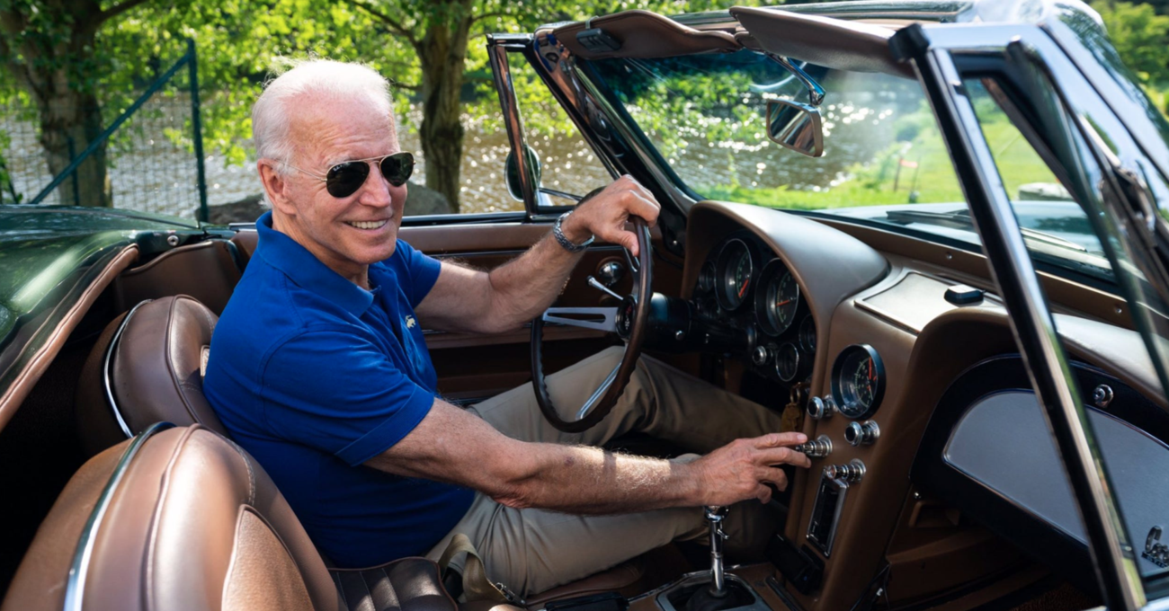 La storia d&rsquo;amore tra Joe Biden e la sua Corvette del 1967